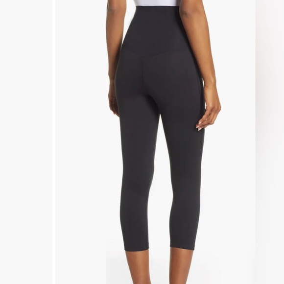 Zella Live In Crop Maternity Leggings Sz M New - Picture 2 of 8